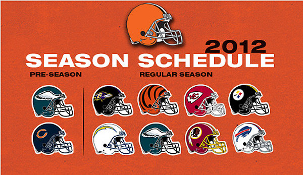 Cleveland Browns 2012 Schedule